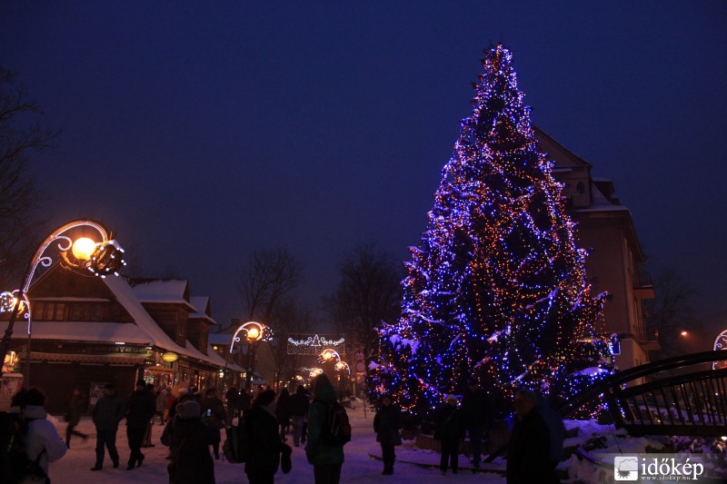 Zakopane karácsonyfája