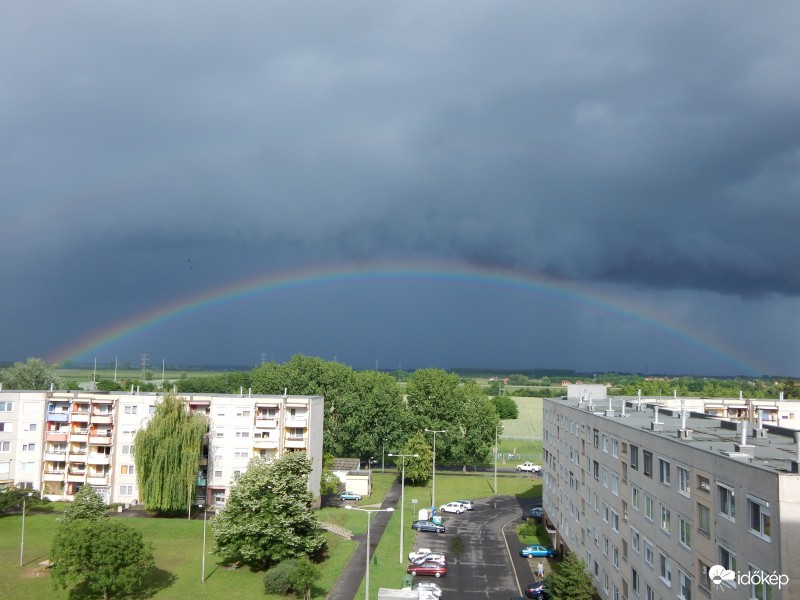 Szivárvány Nyíregyházán 2016.06.03. 16:45