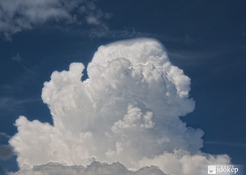 Cumulus congestus pileus