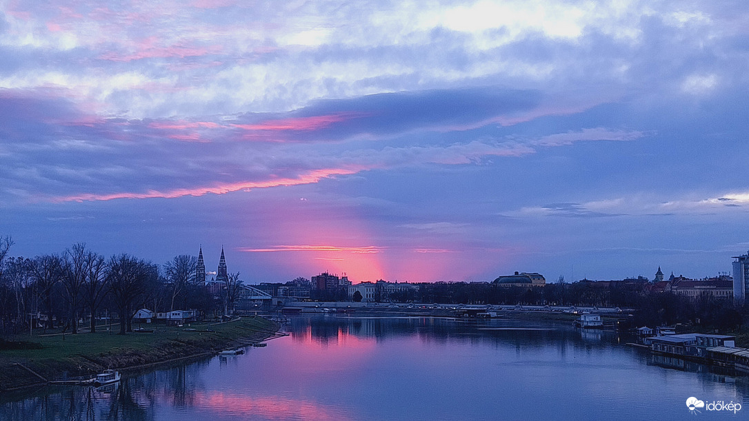 Naplemente Szeged.