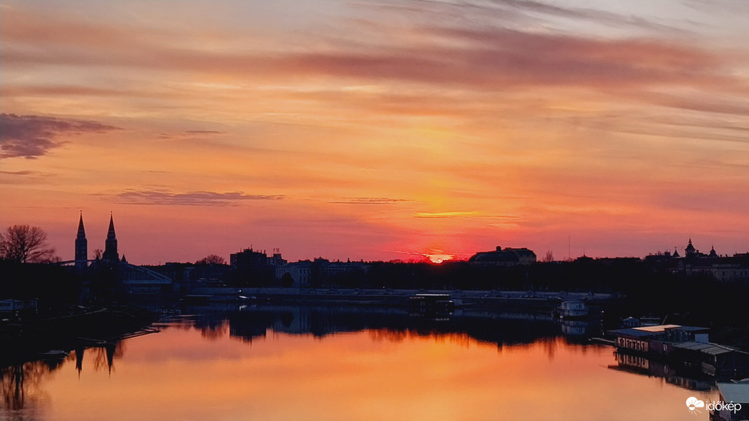 Naplemente Szeged.