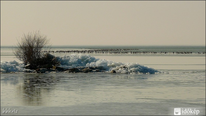 Balaton, egy téli nap