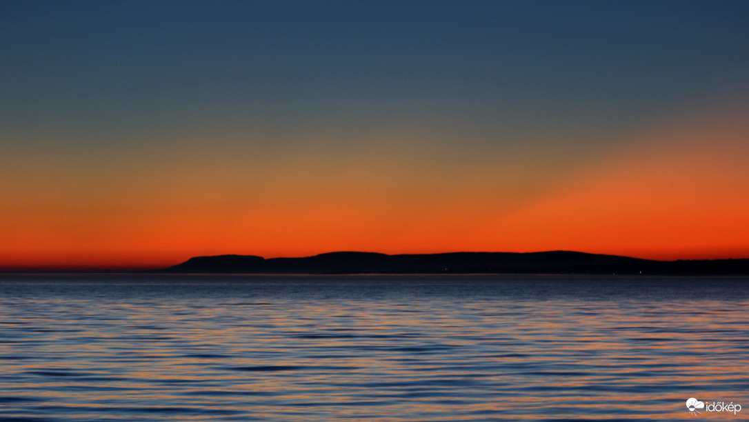 Szilveszteri naplemente a Balatonnál 2