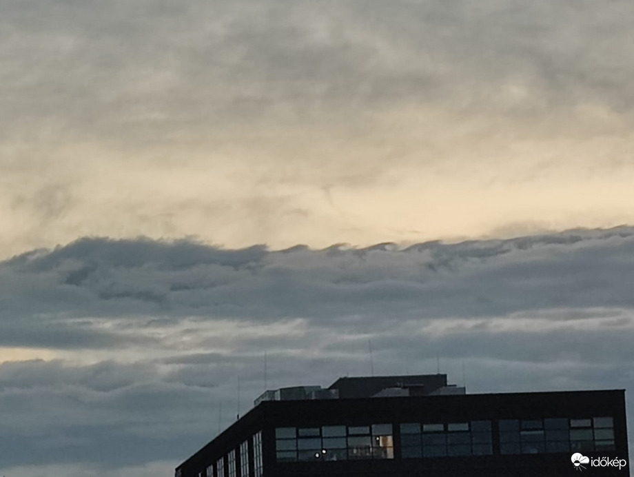 Kelvin-Helmholtz hullámfelhők