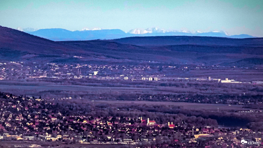 A Magas-Tátra a Budapestről, 200 km távolságból 