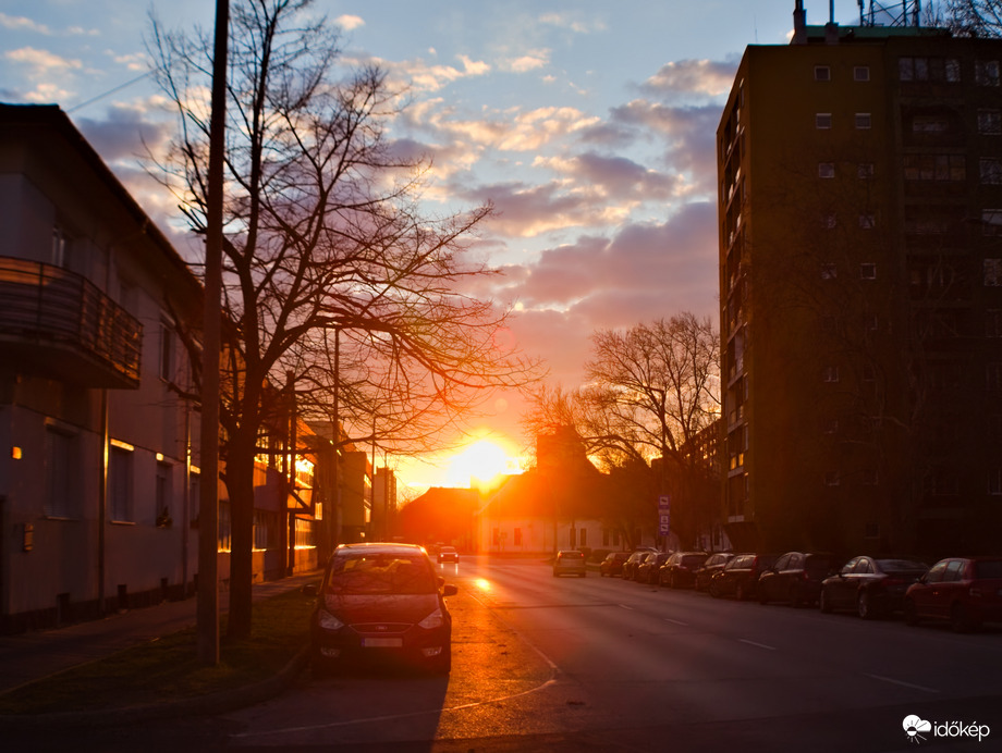 Téli giccs a Király soron 