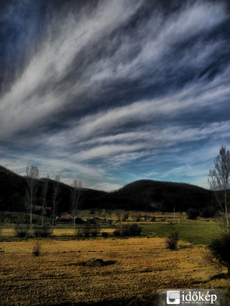 gyönyörű felhő (HDR)