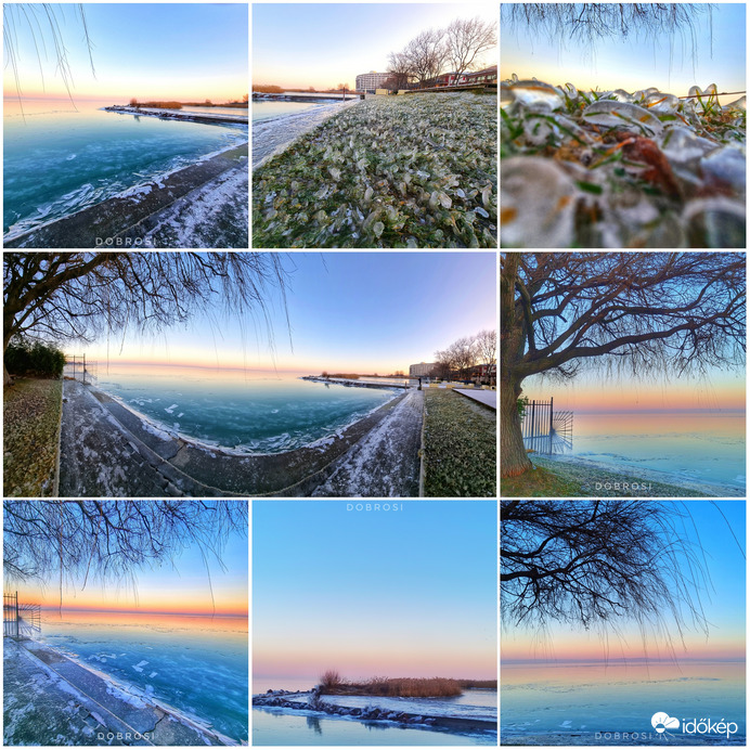 Siófok balaton, január 11.