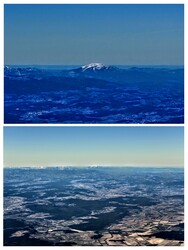 Schneeberg hegy a magasból