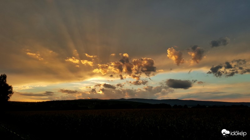 Naplemente Kőszegről 2016.08.15.