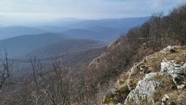 Nyugati kilátás Tar-kőről