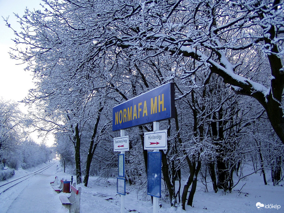 amikor még volt hó télen