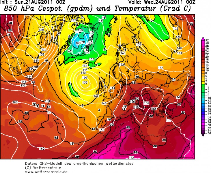 GFS aug 24. 00 UTC