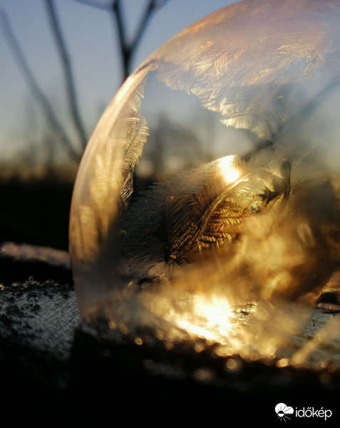 Reggel - 5 Celsius fok Győr 