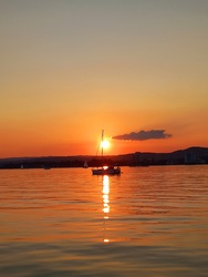 Balatonfüredi naplemente 08.17.