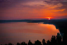 Balatonakarattyai Naplemente