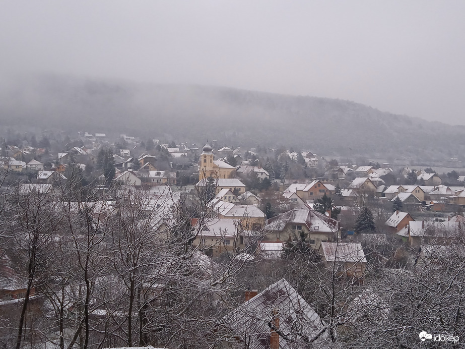 Az idei tél első havazása