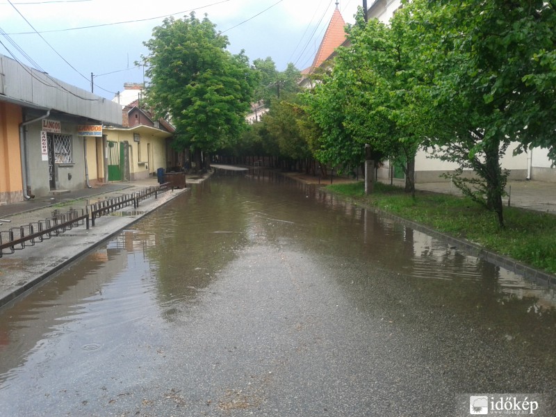 Kiskunfélegyháza felhőszakadás után I.