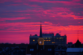 Bosnyák téri napfelkelte