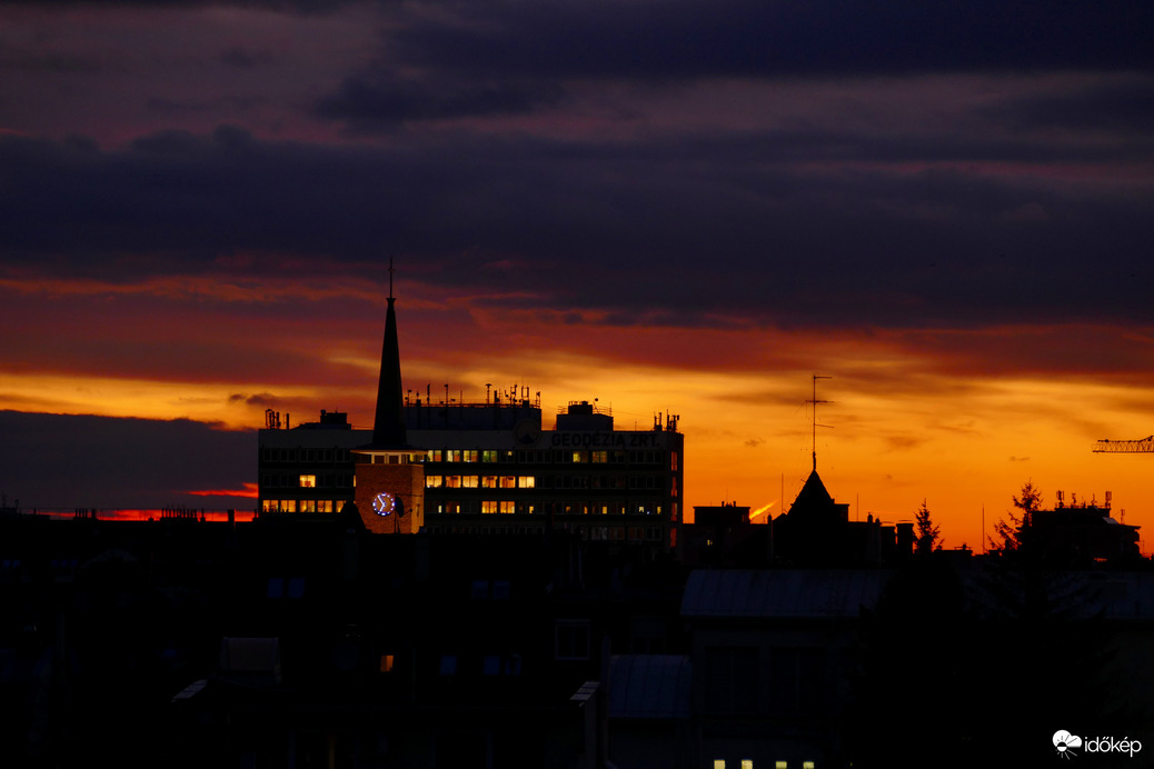 Bosnyák tér napkelte