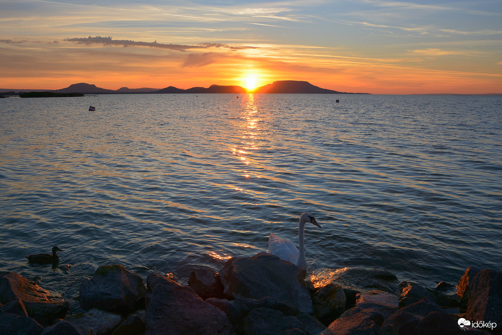 Festői napkelte Balatongyörökön 07.06.