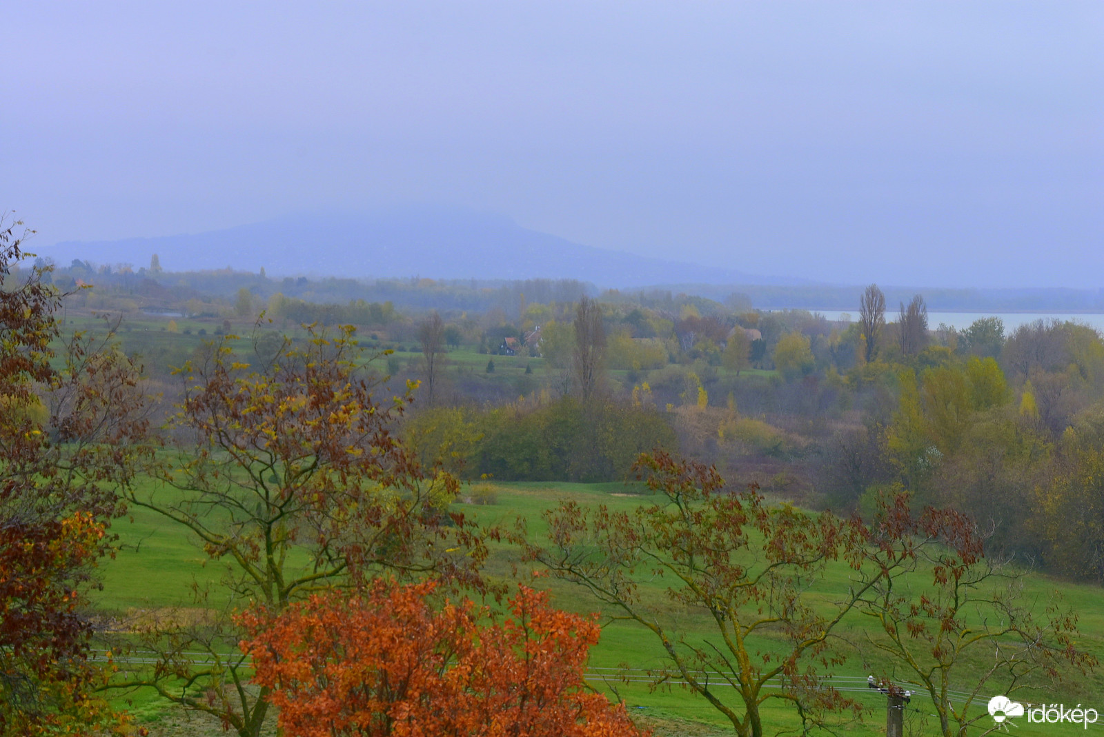 Ösz a Balatongyöröki Szépkilátóról fotózva 11.14.