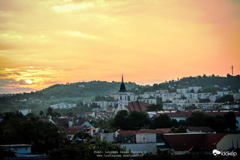 Szekszárdi naplemente