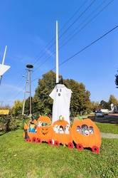 Halloween- be öltözött Balatonfőkajár