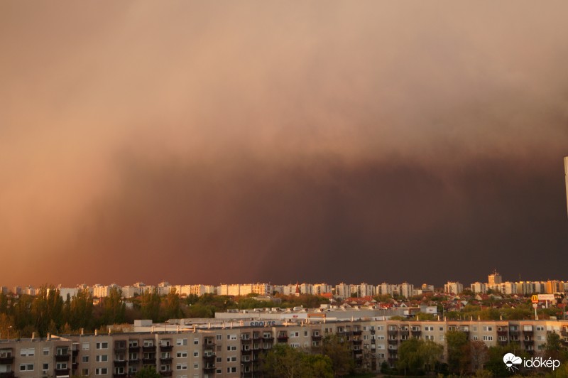 Felhők Debrecen felett