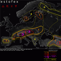 3. fokú ESTOFEX mára, szignifikáns viharok lehetnek az észak-Dunántúlon