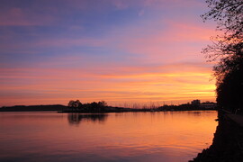 Naplemente Balatonfüredről 2. 