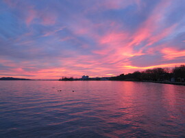 Naplemente Balatonfüreden