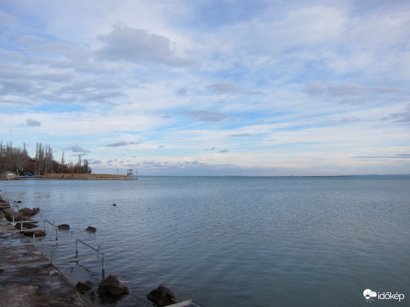 Balatonfüred-Siófok között az ég