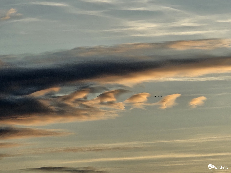 Kelvin-Helmholtz felhők 