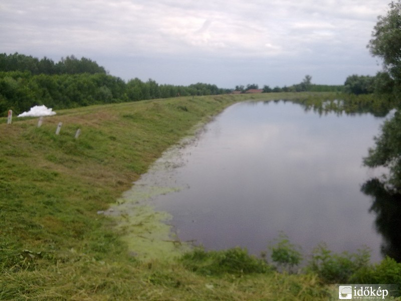 A Tisza Szentes mellett.