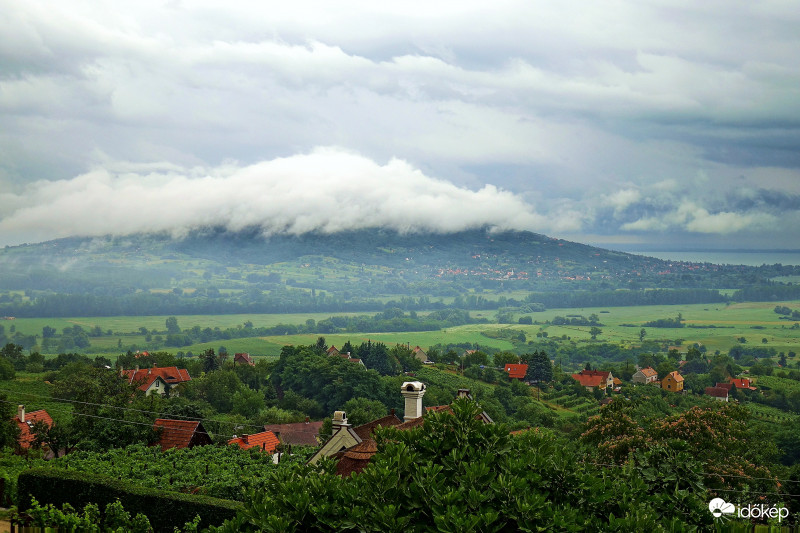 Vihar után , Badacsony 