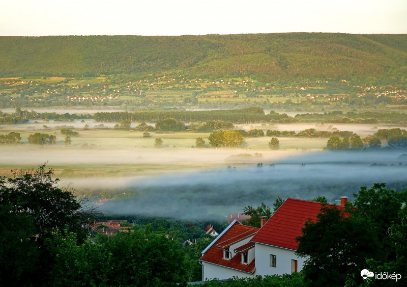 Tapolcai-medence gyönyörű reggele