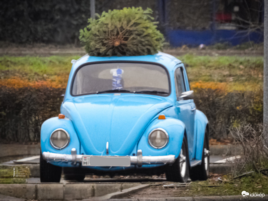 “Kicsi kocsi újra száguld, Herby ünnepi díszben bámul.”