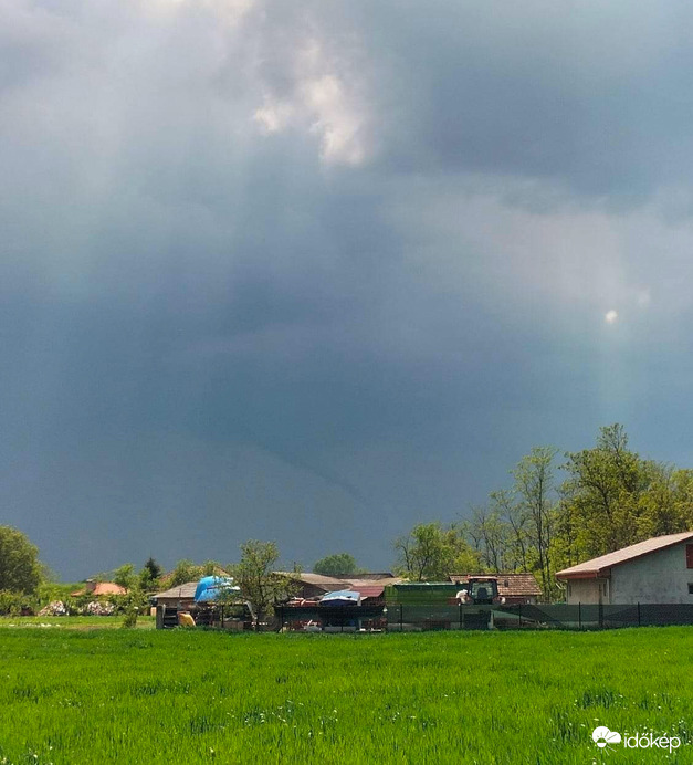 Tuba a Párcíumi Szamosdara felett, Papp Sàndor képe 