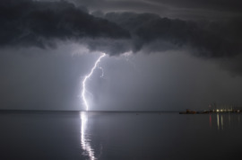 Szupercella érkezése Balatonkenesére. ⛈