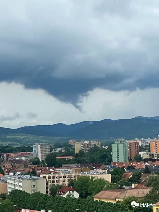 Tegnapi tornádó(?) Egerben