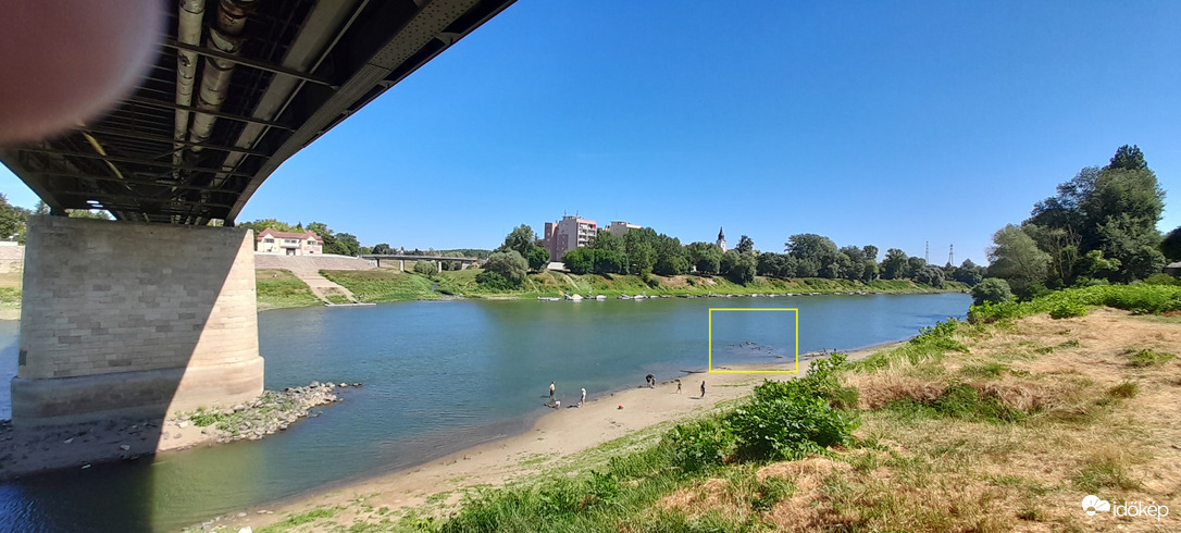 Tisza a Zagyva torkolatánál