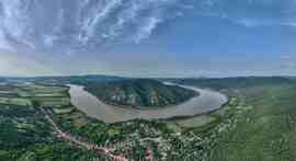 Áradó Duna Dömösnél