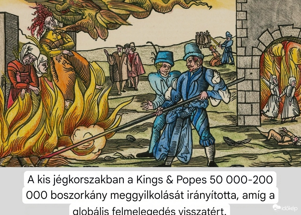 Éghajlatváltozás miatti kivégzések a kisjégkorszakban. 