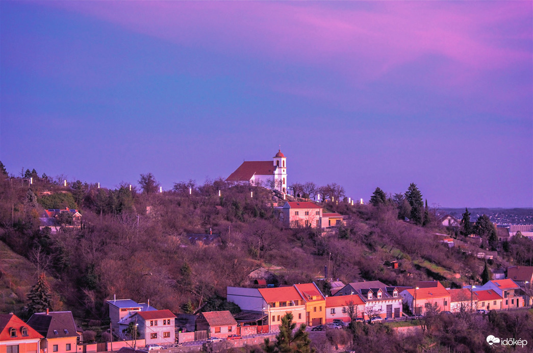 Pécs- Enyhe téli alkonyat a Havihegyen! 