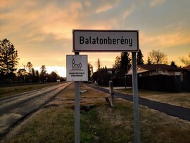 Balatonberényi napnyugta