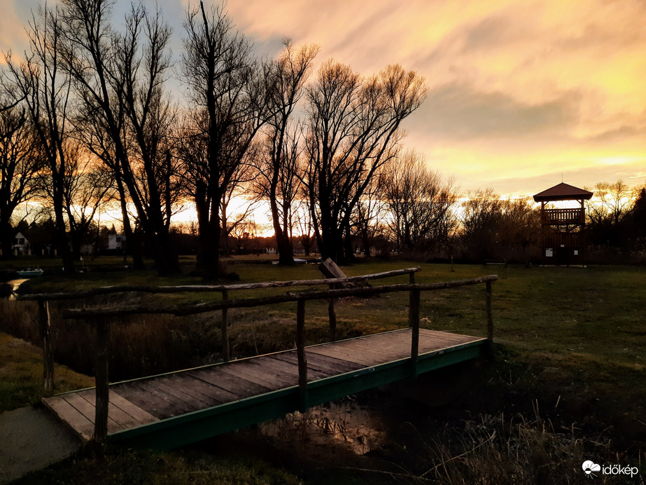 Balatonberényi napnyugta